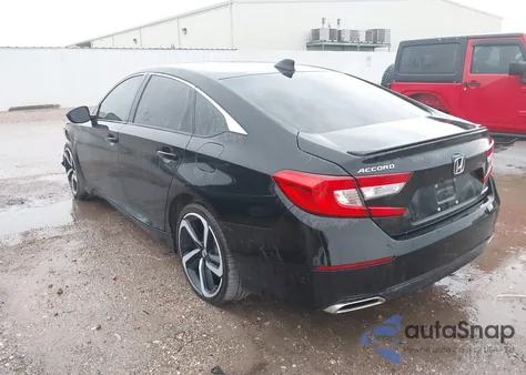 2020 Honda Accord Sport from USA, damaged, VIN 1HGCV1F37LA132937